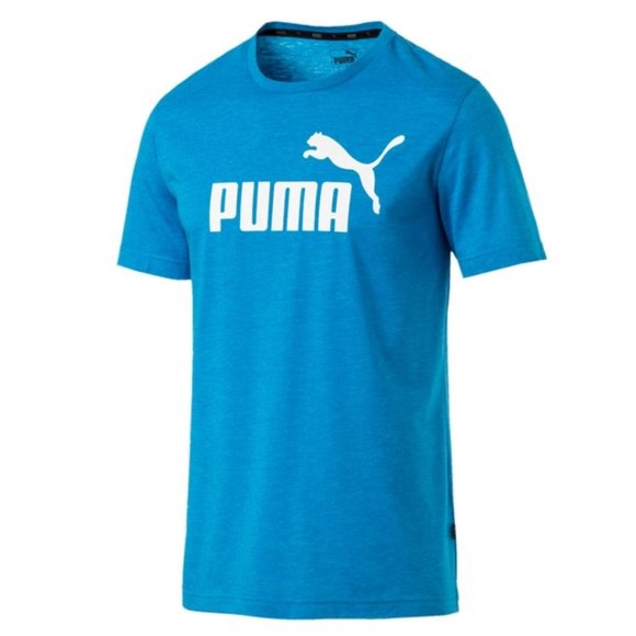 Puma Tops - PUMA short sleeve crew neck logoT-shirt blue M